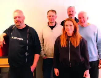 Fra venstre: Christian Solberg, Kjetil Bakke, Trond Gregor Knudsen, Kathinka Natvig, Tore Kaarstein