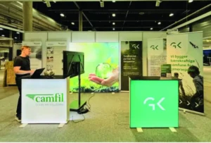 Camfil og GKMed felles stand på industriuka
